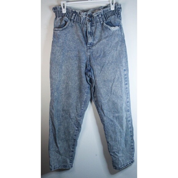 wild fable Denim - Wild Fable Distressed High Waist Jeans Womens Size 10 Medium Wash Denim Stretch